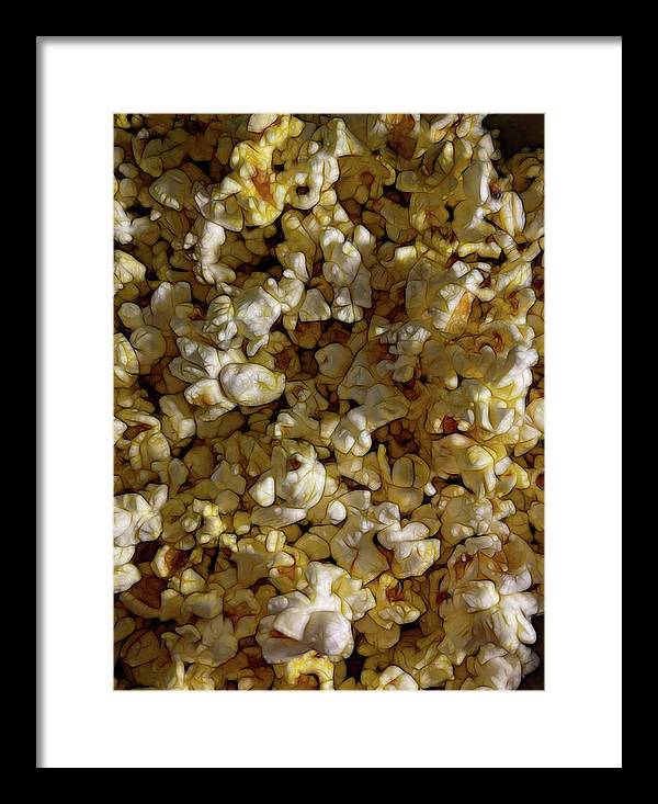 Buttered Popcorn - Framed Print