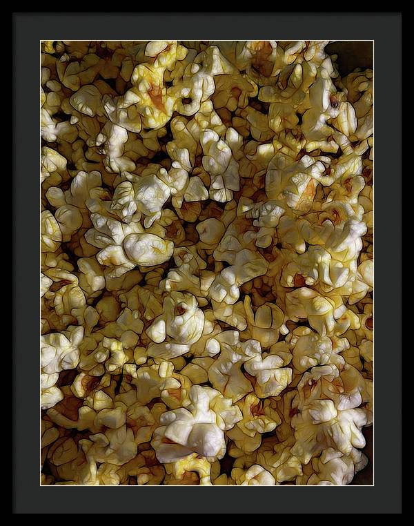 Buttered Popcorn - Framed Print
