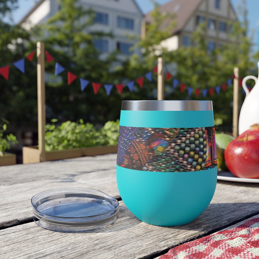 Beaded Jewelry Copper Vacuum Insulated Cup, 12oz