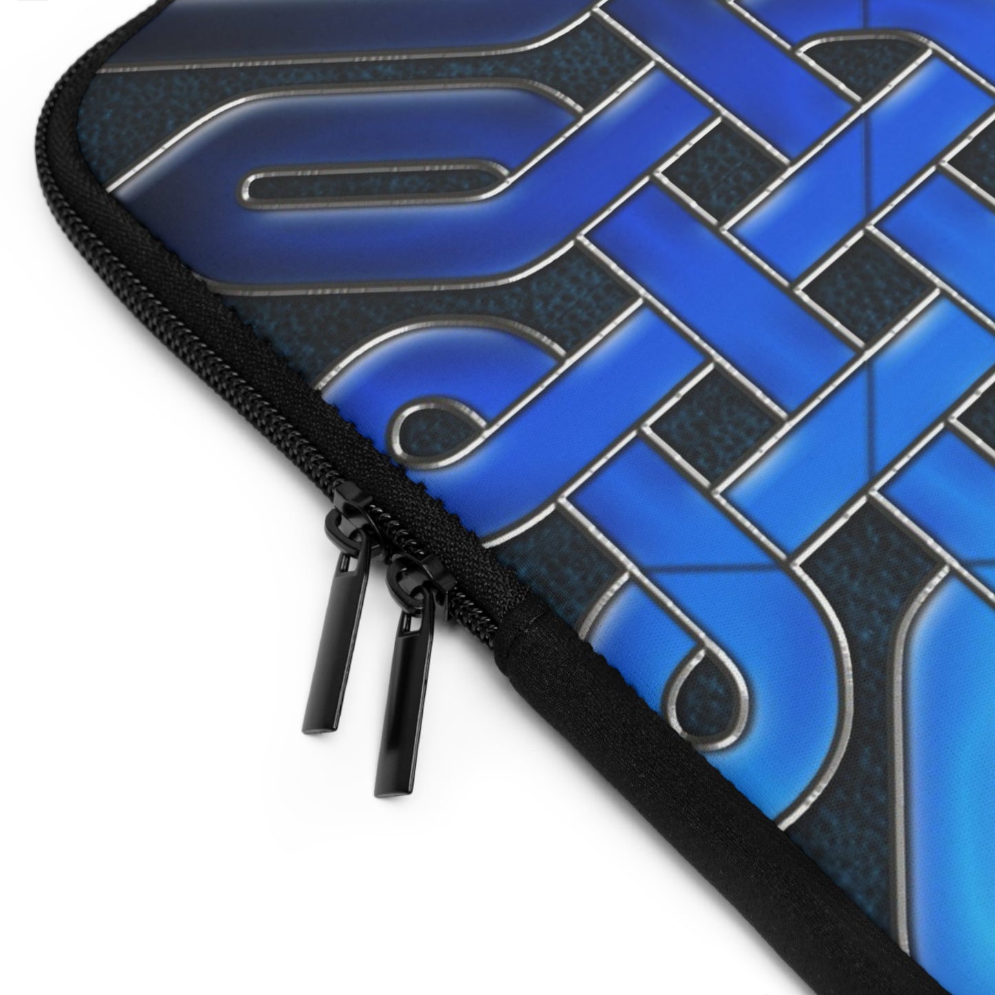 Blue Celtic Glass Laptop Sleeve