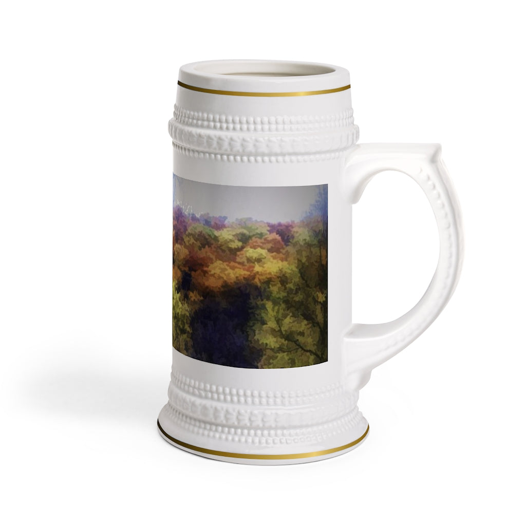 Fall Abstract landscape Stein Mug