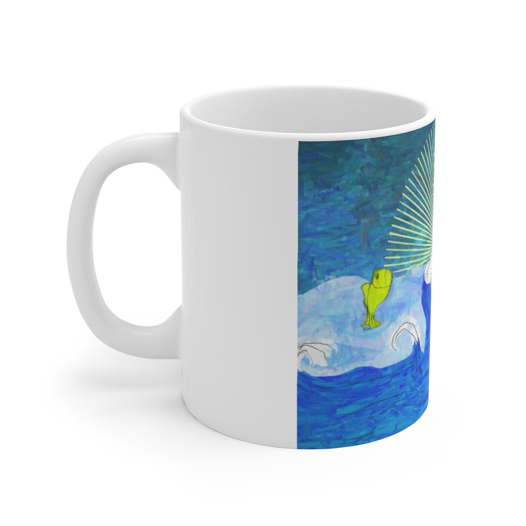 Jumping Fishies Ceramic Mugs (11oz\15oz\20oz)