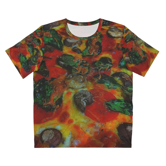 Pizza Unisex AOP Cut & Sew T-Shirt