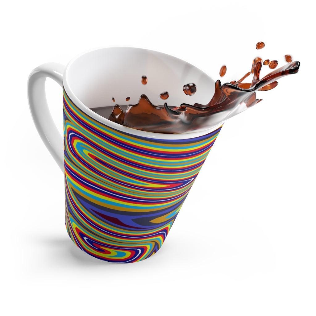 Curly Swirls Latte mug