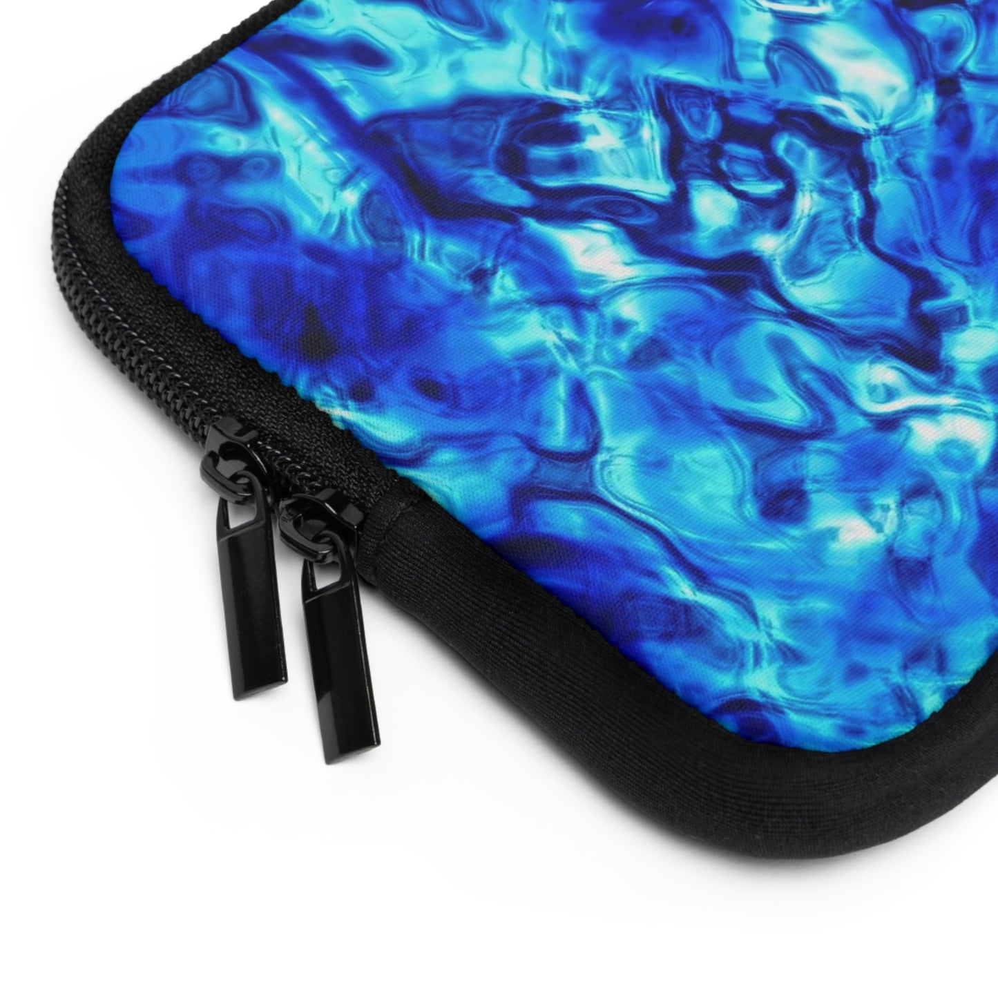 Blue Water Abstract Laptop Sleeve