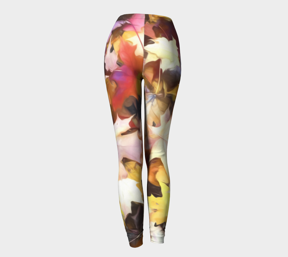 Fall leaves Bright Leggings
