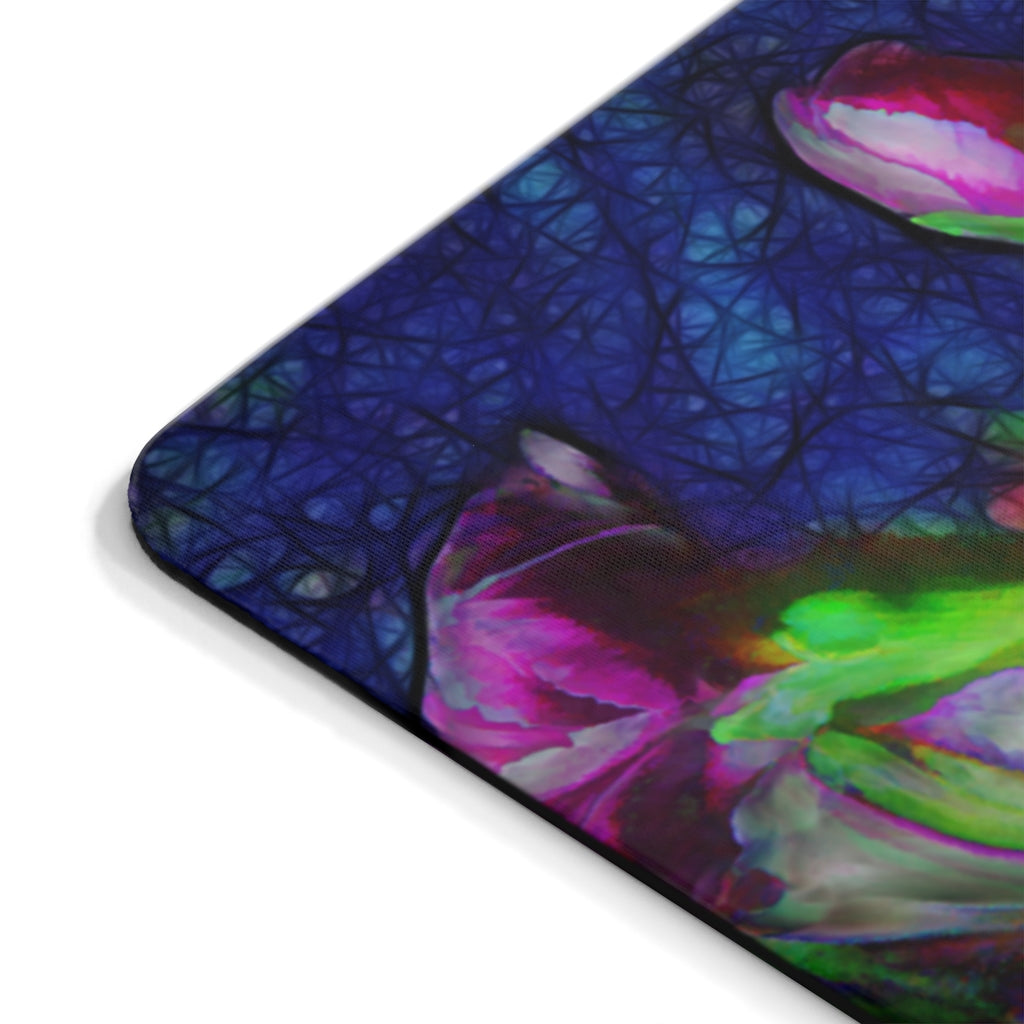 Abstract Pink Carnations Mousepad