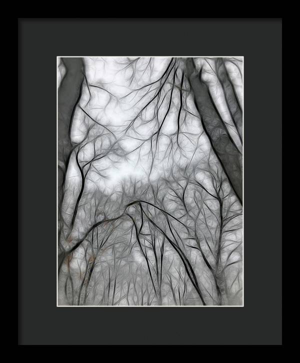 Calm Winter - Framed Print