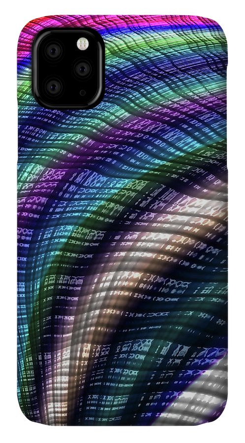 Candy Plaid Fractal - Phone Case