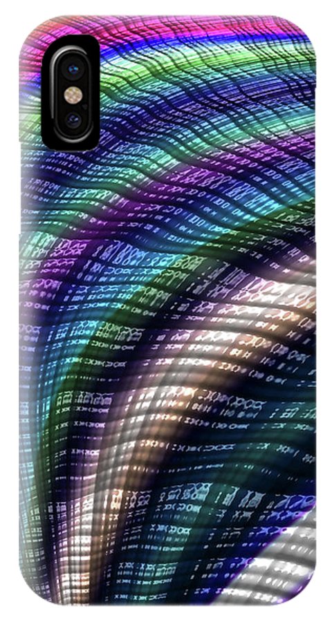 Candy Plaid Fractal - Phone Case