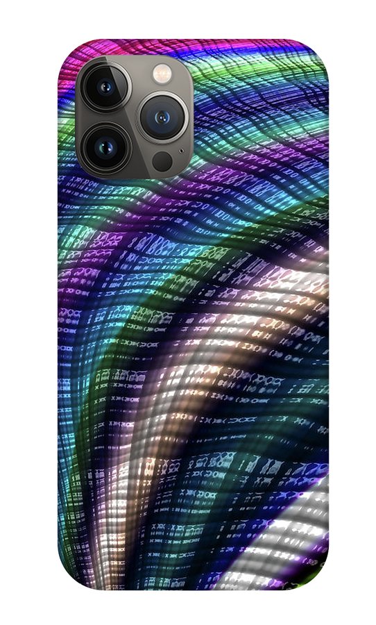 Candy Plaid Fractal - Phone Case