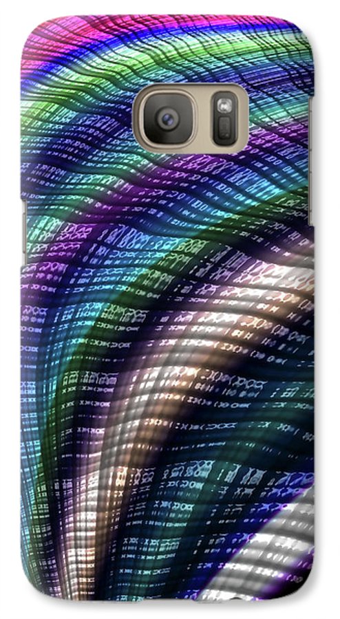Candy Plaid Fractal - Phone Case