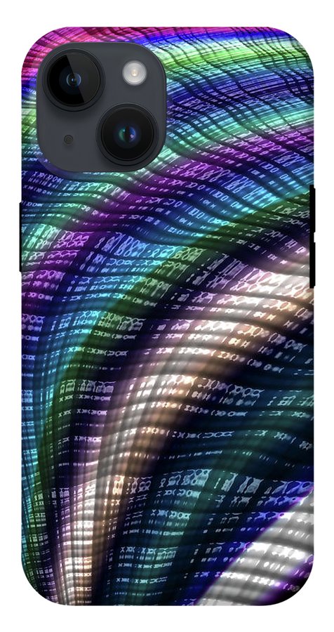 Candy Plaid Fractal - Phone Case