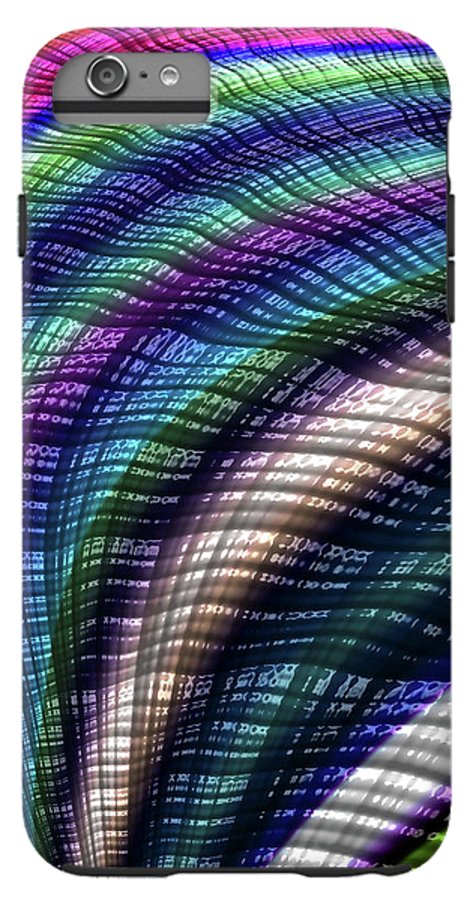 Candy Plaid Fractal - Phone Case