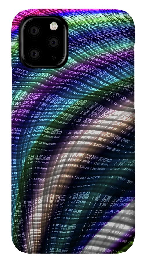 Candy Plaid Fractal - Phone Case