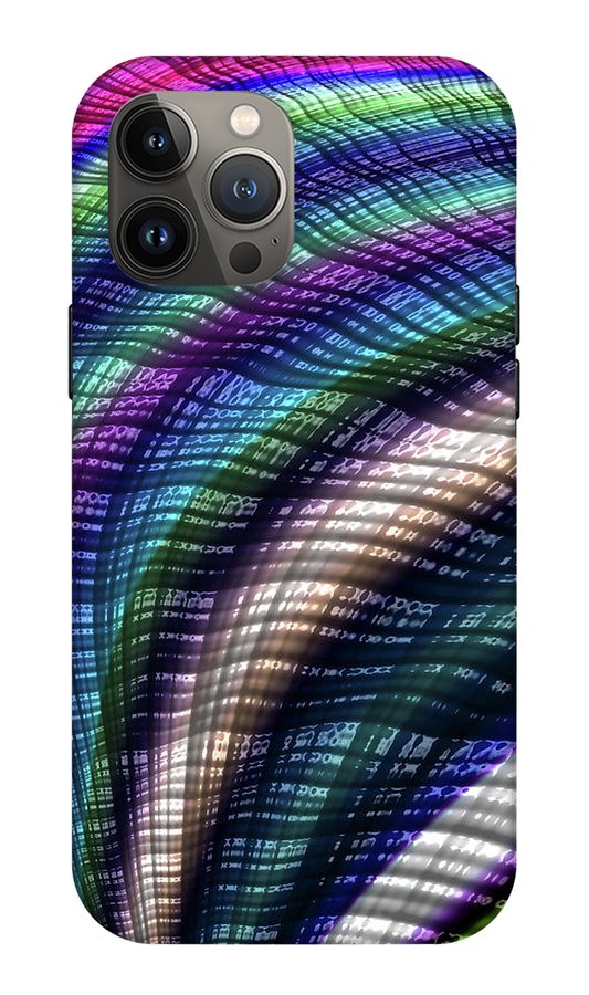 Candy Plaid Fractal - Phone Case
