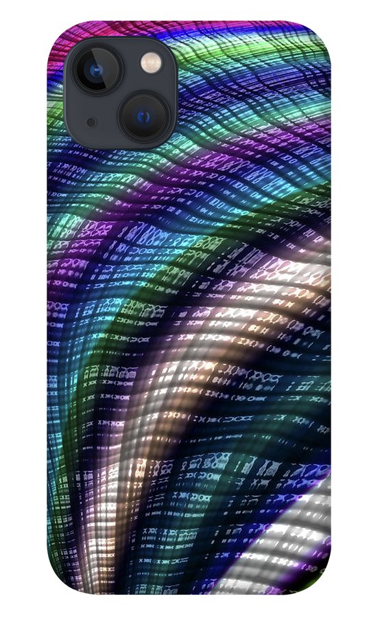 Candy Plaid Fractal - Phone Case
