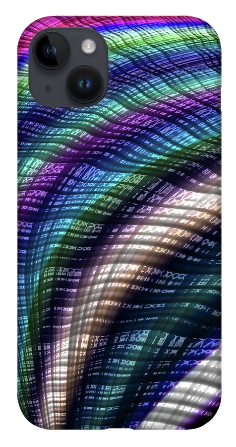 Candy Plaid Fractal - Phone Case