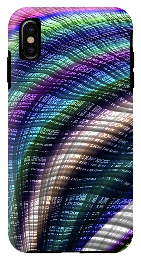 Candy Plaid Fractal - Phone Case