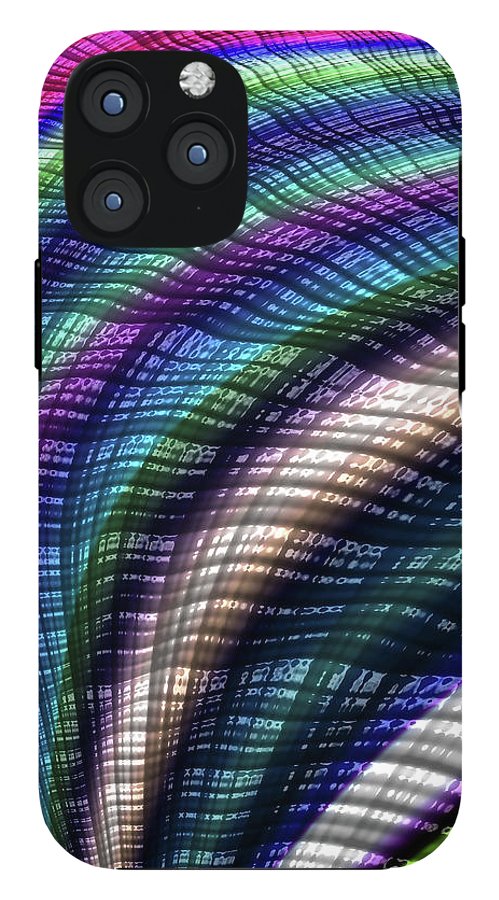 Candy Plaid Fractal - Phone Case