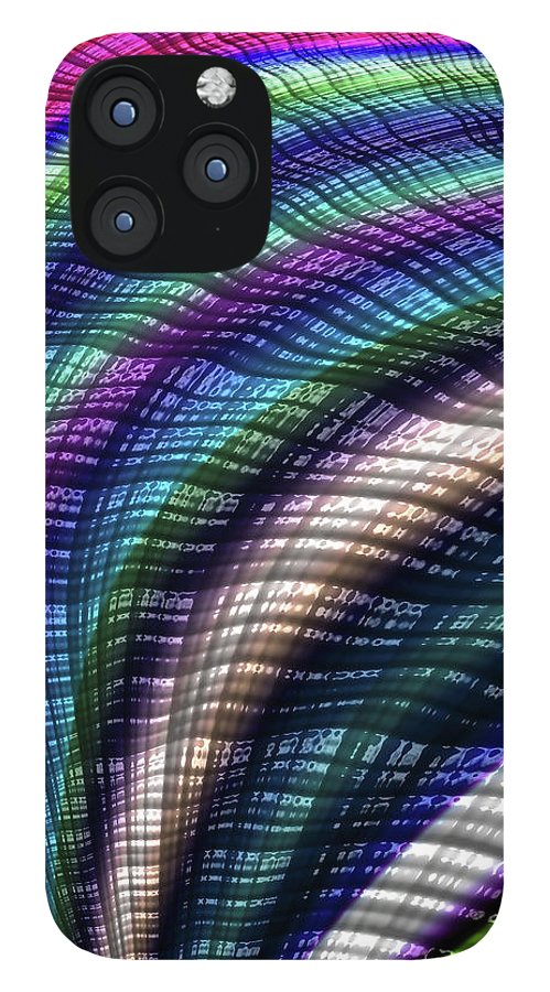 Candy Plaid Fractal - Phone Case