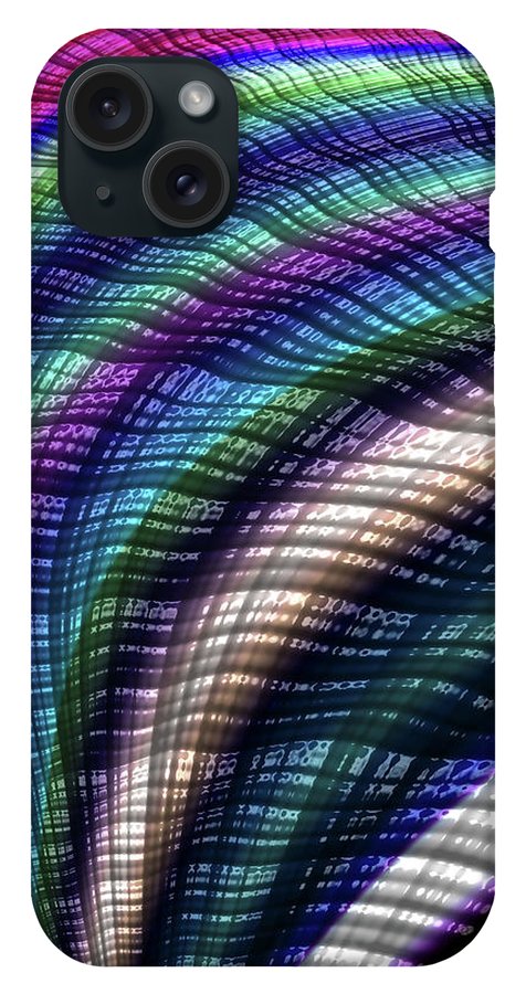 Candy Plaid Fractal - Phone Case