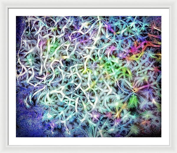 Caressing The Strings Again - Framed Print