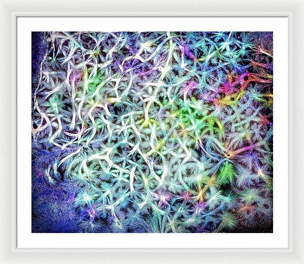 Caressing The Strings Again - Framed Print