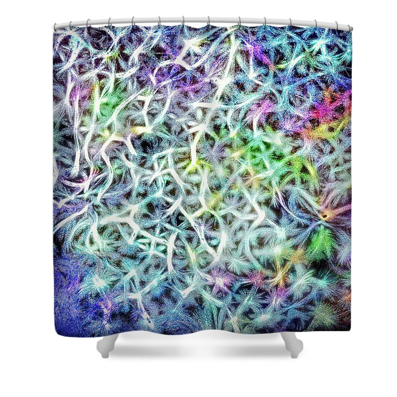 Caressing The Strings Again - Shower Curtain