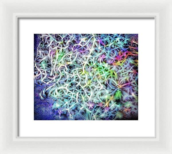 Caressing The Strings Again - Framed Print