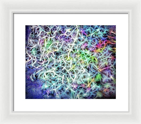 Caressing The Strings Again - Framed Print