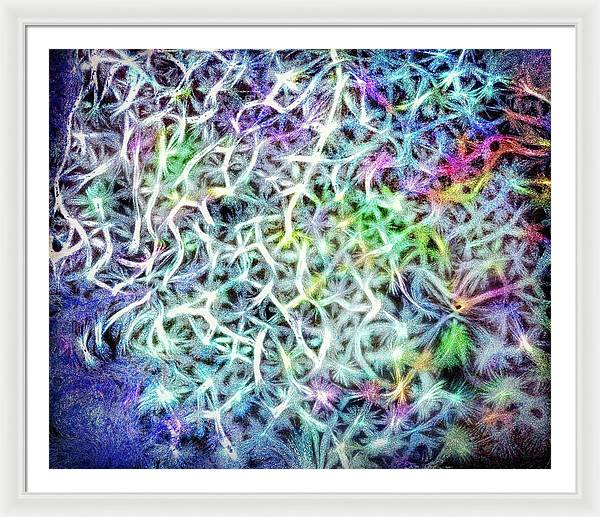 Caressing The Strings Again - Framed Print