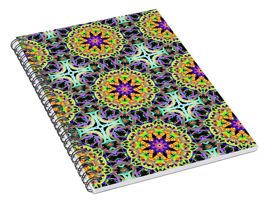 Carnival Kaleidoscope - Spiral Notebook