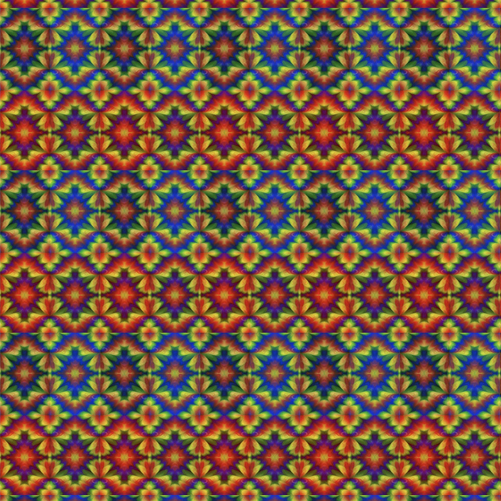 Carnival Kaleidoscope Digital Image Download