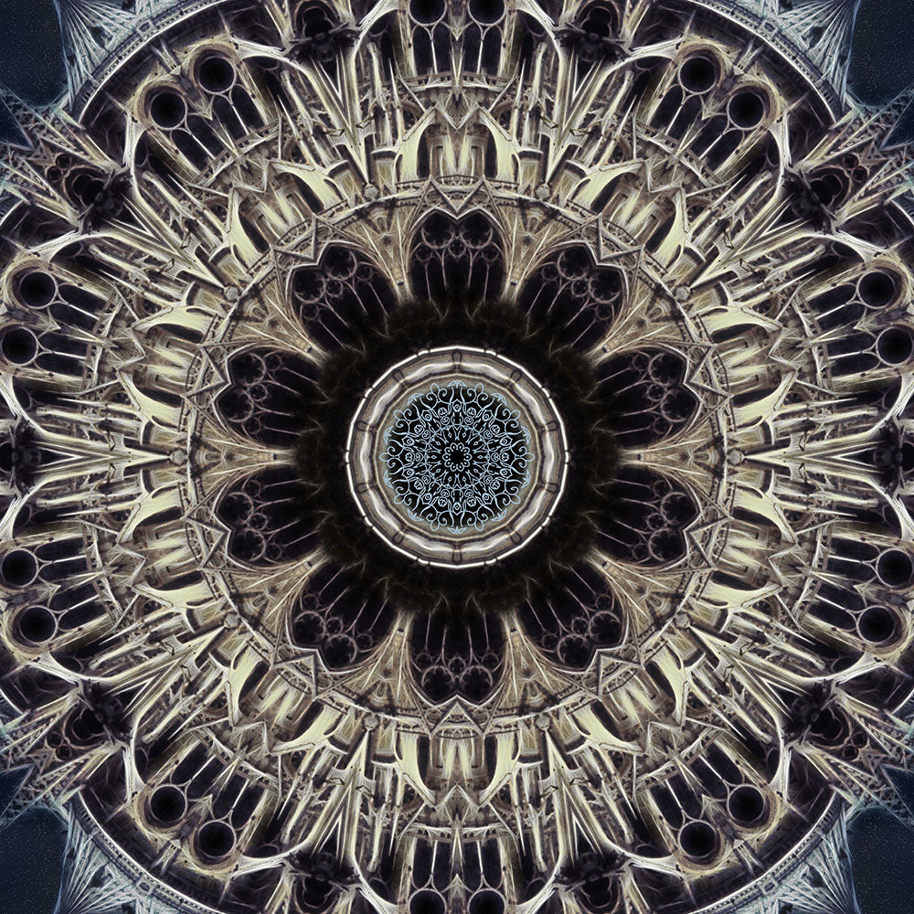 Cathedral Kaleidoscope Digital Image Download