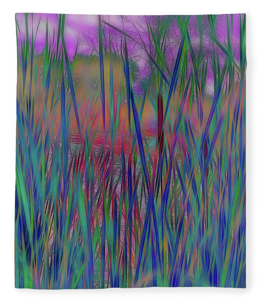 Cattail In July - Blanket