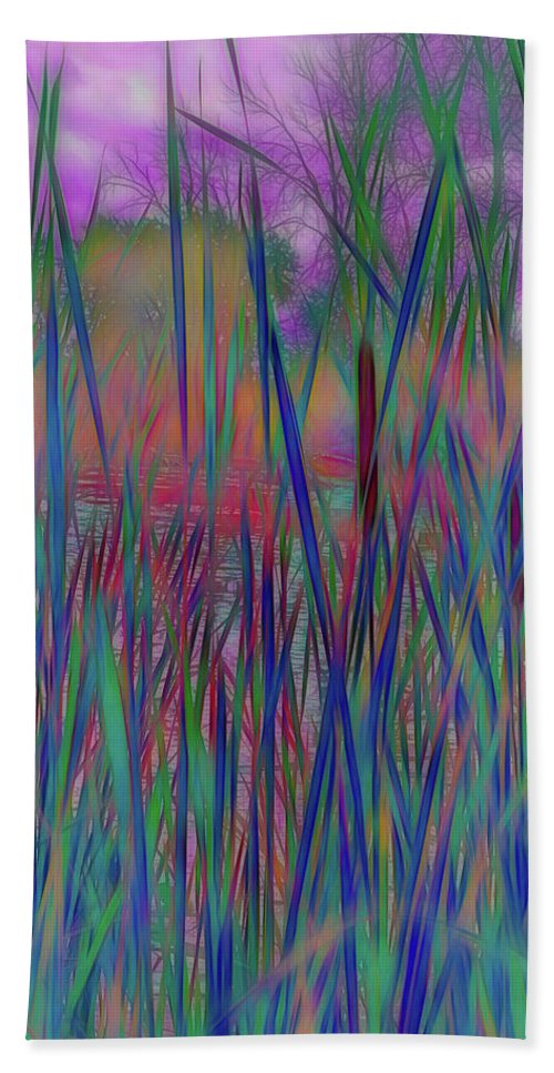 Cattail In July - Bath Towel