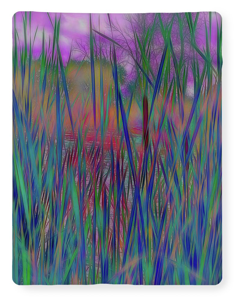 Cattail In July - Blanket