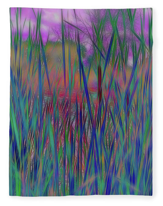 Cattail In July - Blanket