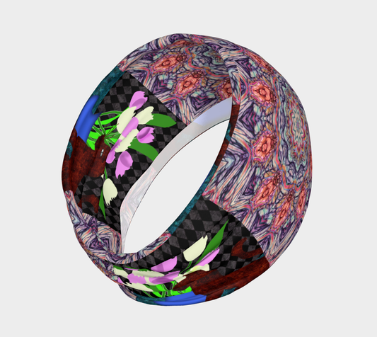 The Cat and The Tulips Headband