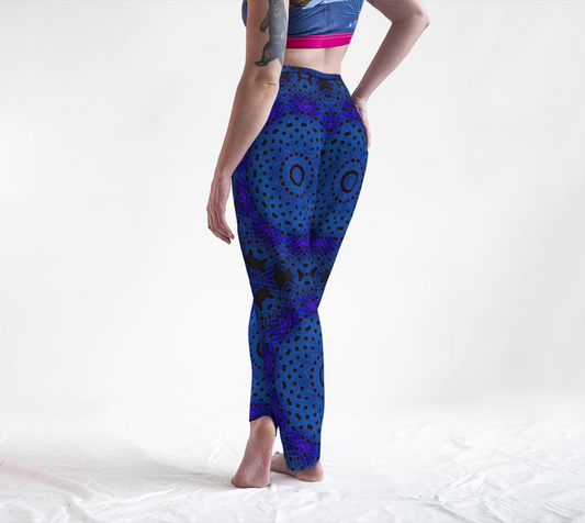 Blue Celtic Knot Kaleidoscope Lounge Pants