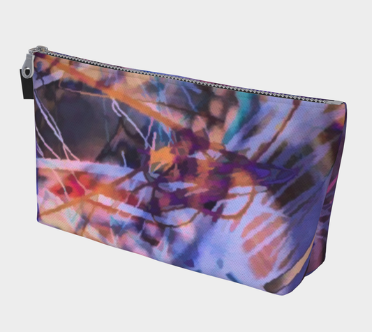 Coffee Cup Abstract Makeup Bag
