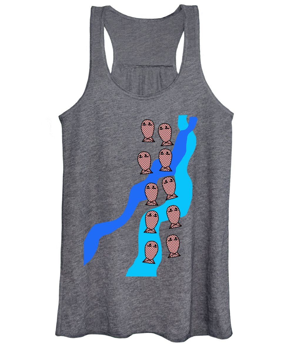 Checkered Fishies - Women's Tank Top