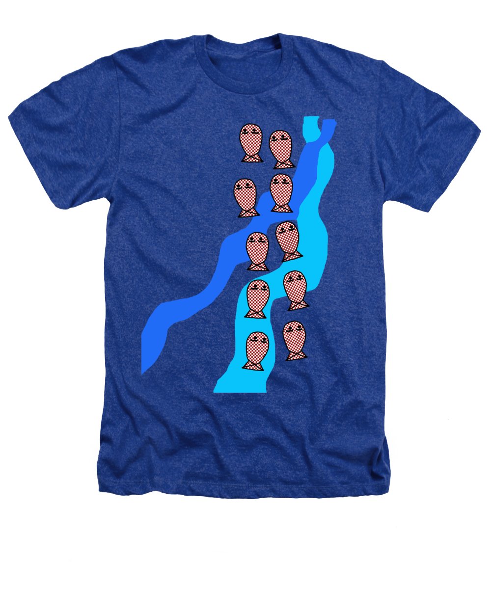 Checkered Fishies - Heathers T-Shirt