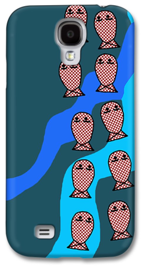 Checkered Fishies - Phone Case