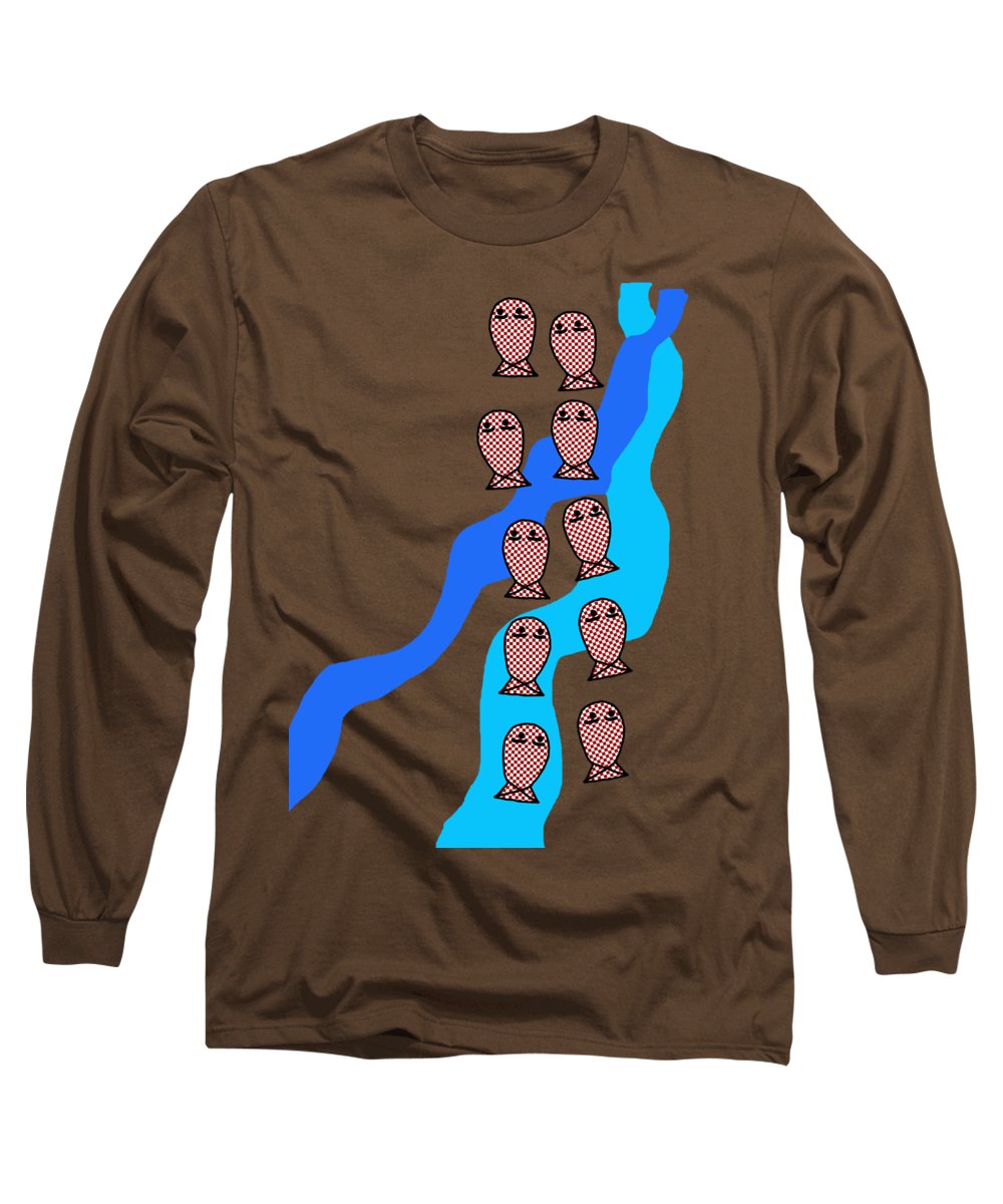 Checkered Fishies - Long Sleeve T-Shirt