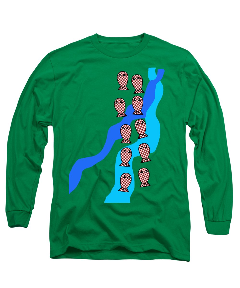 Checkered Fishies - Long Sleeve T-Shirt