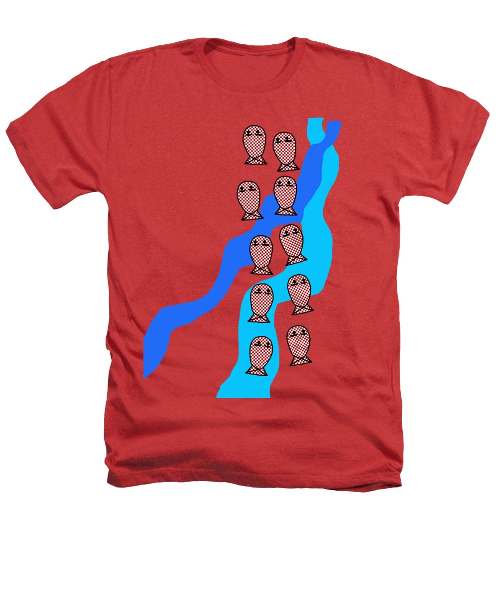 Checkered Fishies - Heathers T-Shirt
