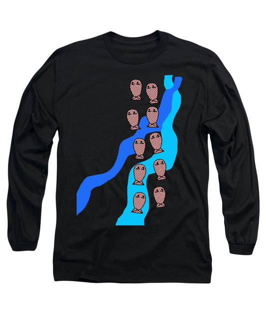 Checkered Fishies - Long Sleeve T-Shirt