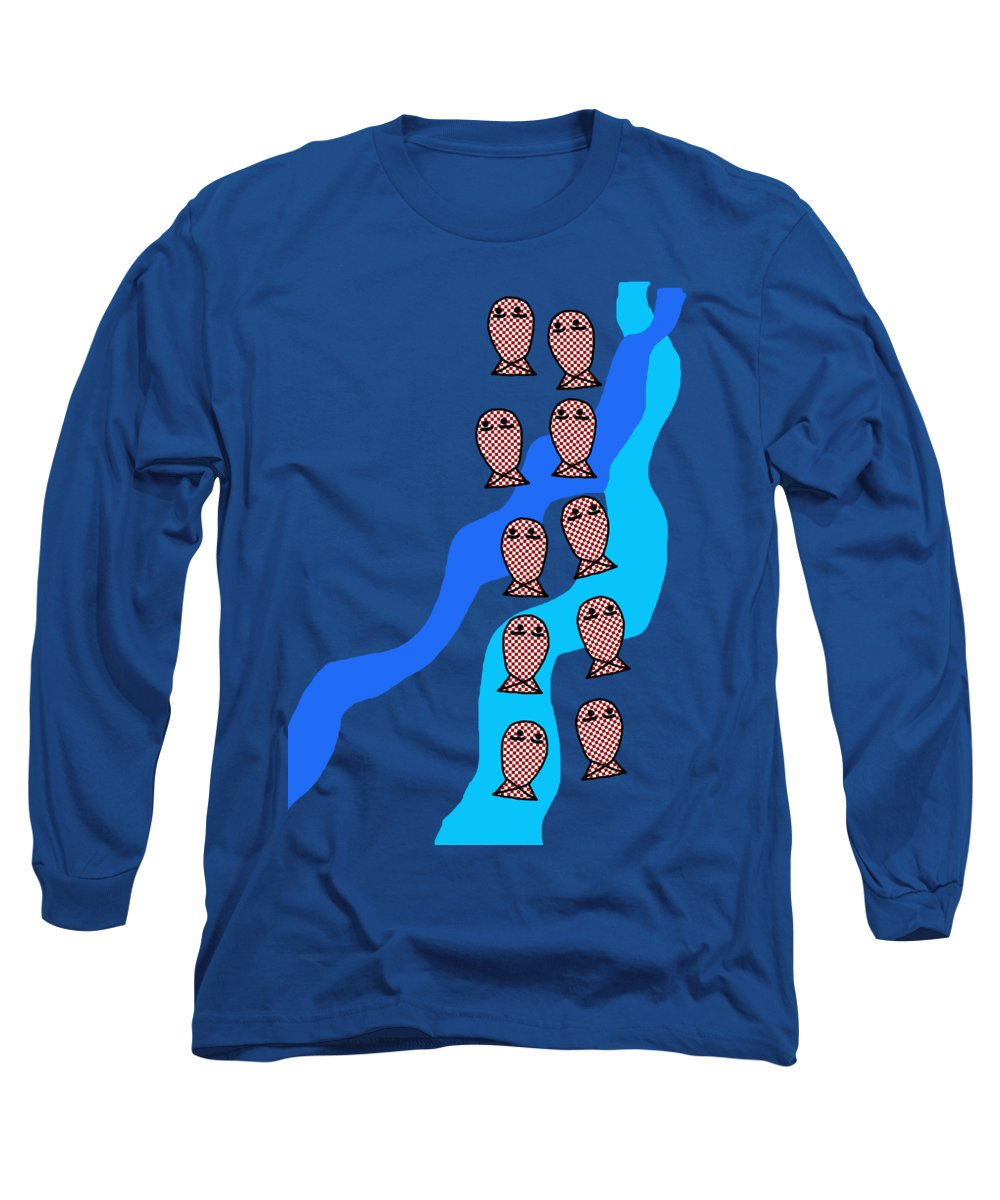 Checkered Fishies - Long Sleeve T-Shirt
